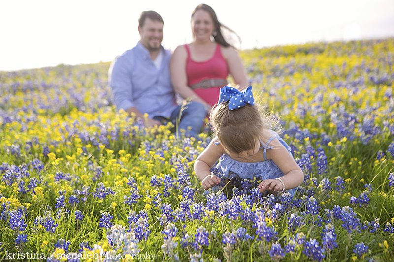 Garland Family Photography in Ennis, Tx - Bluebonnets 2013 Kristina McCaleb Photography