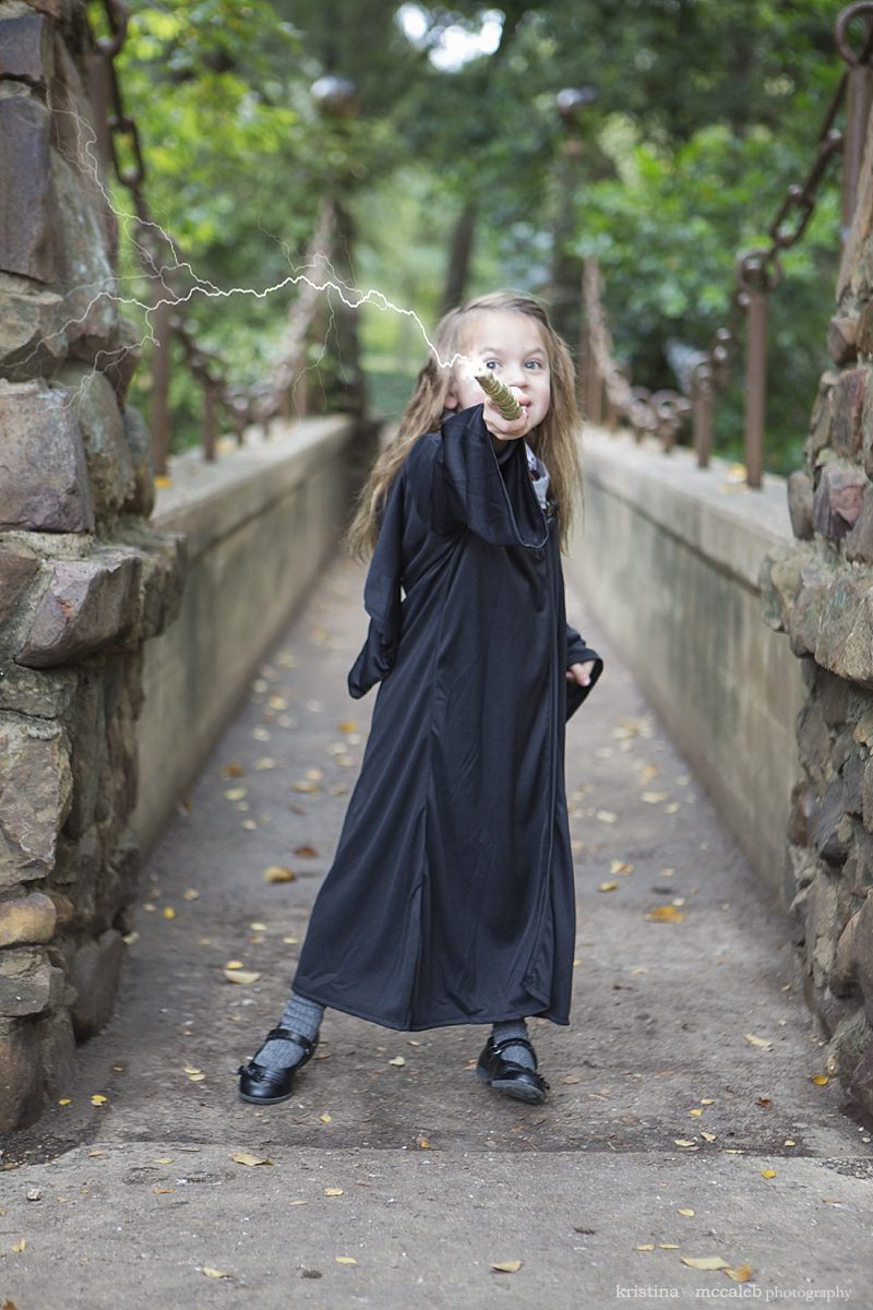Hermione Halloween Costume Photo Fun | KMP
