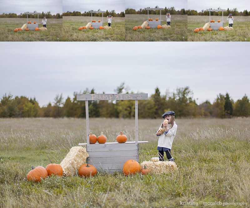 Pumpkin Patch Photo Shoot - Kristina McCaleb Photography