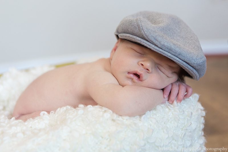 Liam - Richardson Newborn Photography - Kristina McCaleb Photography