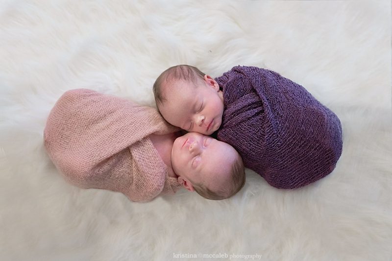 Newborn Twins - Garland Newborn Photography | Kristina McCaleb Photography