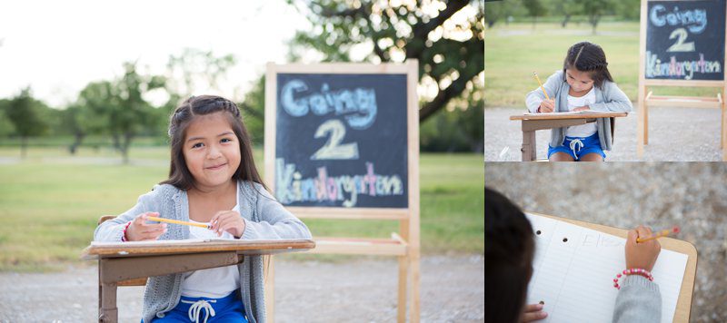 Back to School Mini Sessions - Going to Kindergarten Session - Kristina McCaleb Photography | Mesquite, Forney, and Dallas Children's Photography