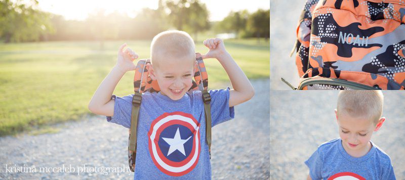 Back to School Mini Sessions - Going to Kindergarten Session - Kristina McCaleb Photography | Wylie Children's Photography