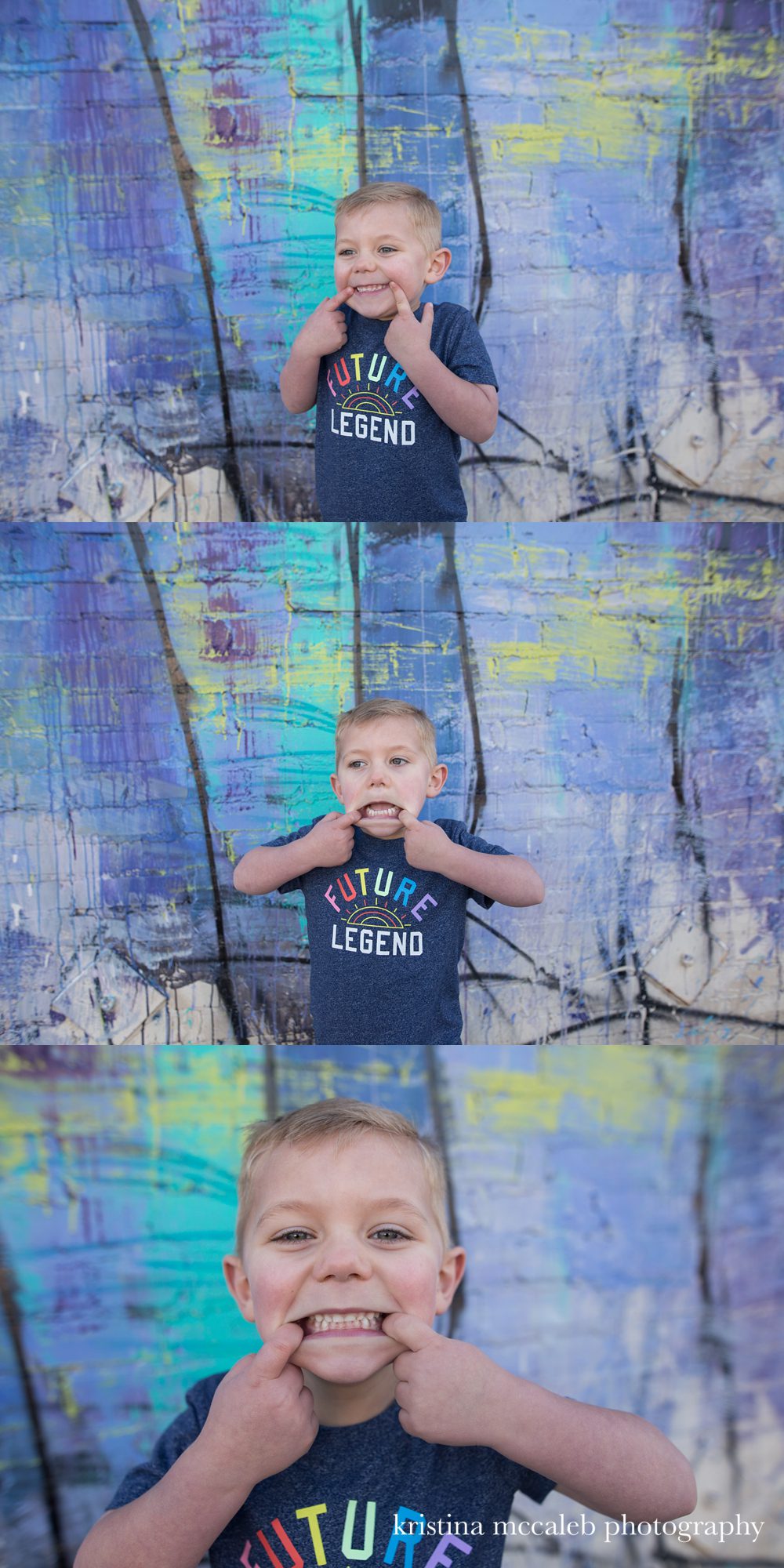Handsome 4 year old photo shoot