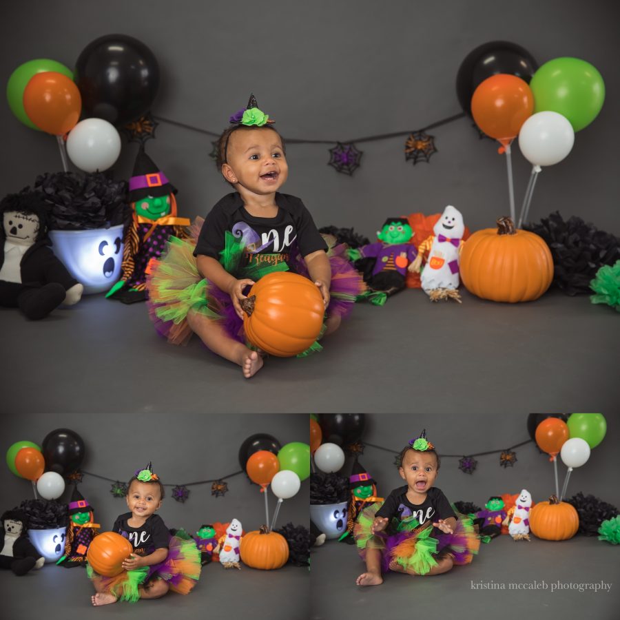 pumpkin cake smash session