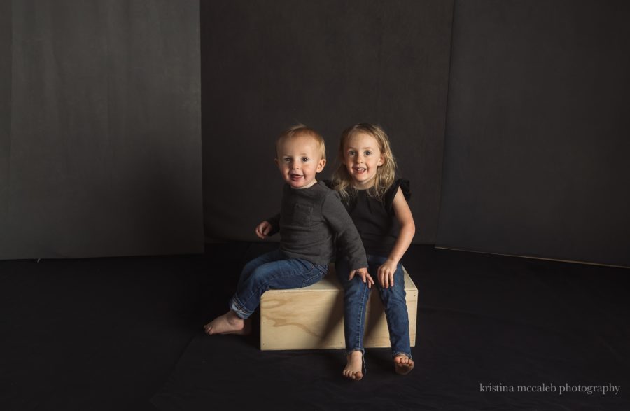 in studio styled session, dallas Childrens photographer, fine art session